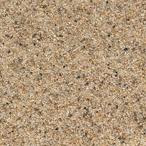 LANDEN Namale Aquarium Sand 2L(Approx 7 lbs), Super Natural Sand for Aquarium Landscaping, Cosmetic Sand for Fish Tank, Fine Grain Substrate for Freshwater or Blackwater Biotope Tank - size: M,2Lx1pk