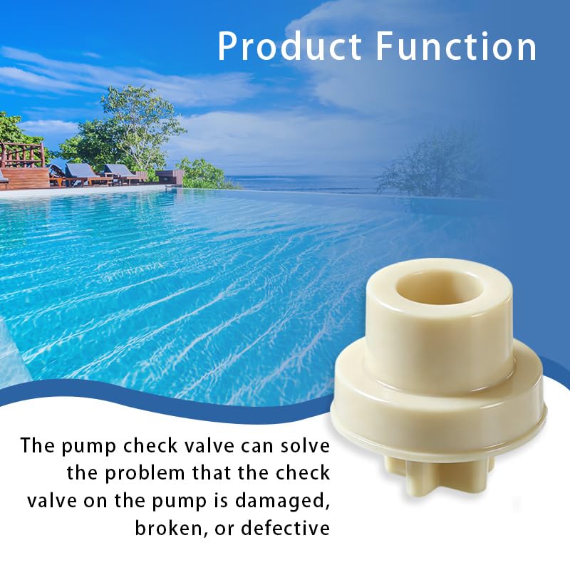 MCCVDB0 Check Valve Duckbill Only, 5-Pack Duckbill Check Valve Replacement Compatible with Stenner Metering Pumps, Pump Check Valve Inserts for Routine Maintenance