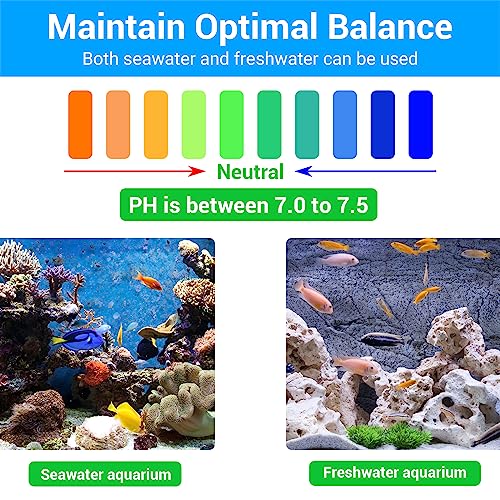 Segarty Filter Media,12 in 1 Bio Media for Aquarium Sump Filter Ceramic Rings Activated Carbon Bio Balls Freshwater Marine Biological Filter Media for Koi Fish Tank Pond Canister (2.2lb with Mesh Bag) - color: 12 in 1, size: 2.2 lb