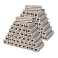 Ceramic Bio Filter Media, Porous Media Filter Media for Sump Tank, Pond, Aquarium Fish Tank (Small 108 pcs)