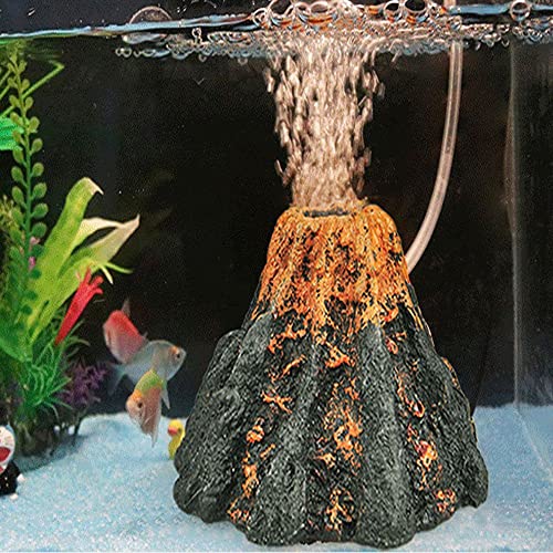 Practical Decoration Aquarium Air Bubble Ornament Oxygen Pump Air Bubble Stone Fish Tank Accessories(B)