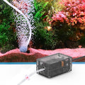hygger See-Through Air Pump for Aquarium: Oxygen Pump，Silent Powerful Aerator Pump 1.5W 1 Air Outlets Ultra Silent for Small Fish Tank,Hydroponic Systerm, Household Commercial Use - size: 1.5W