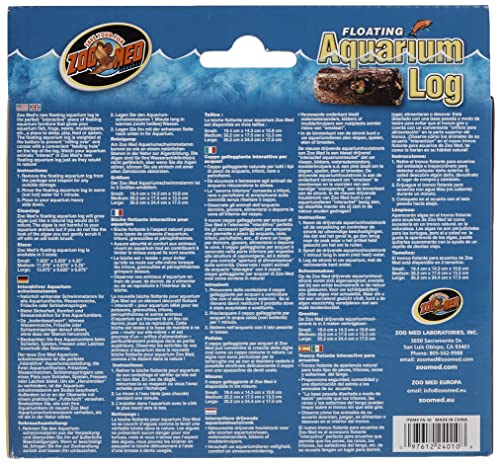 Zoo Med Floating Aquarium Log, Small (Pack of 2) - size: Small (Pack of 2)