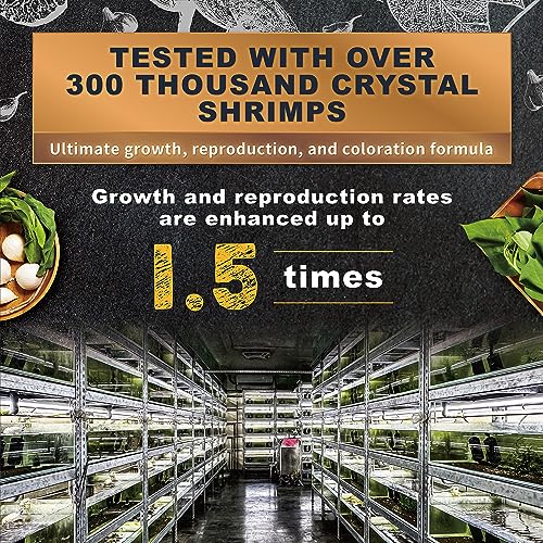 Ultra Fresh Shrimp Food, High Protein, Rich in Vitamins for Crystal, Caridina and Small Tropical Shrimp 2.04oz - size: 2.04 Ounce (Pack of 1)