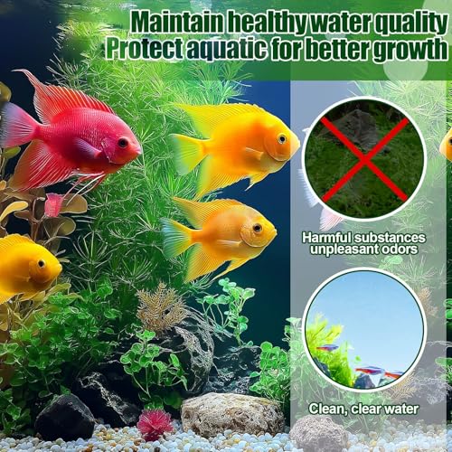12 Pcs Carbon Filter Foam Pads and Foam Filters Compatible with U4 Range of Internal Underwater Sponge Aquarium Underwater Filter Accessories for Internal Replacement Aquarium Fish Tank