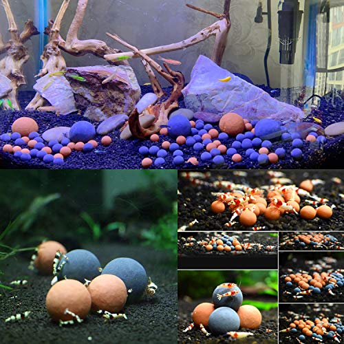 MEIMEI Ceramic Biological Media for Aquarium Decor - Porous Ornament for Betta Fish Tanks