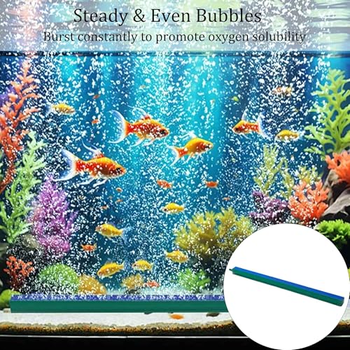 2PCS 14 Inch Aquarium Air Stone Bar, Fish Tank Bubble Diffuser Oxygen Release Bar for Air Pumps, Hydroponic Systems and Ponds - size: 14 Inch