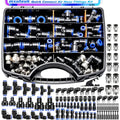 mxuteuk 81PCS Quick Connect Air Hose Fittings Kit,1/8",1/4",3/8",1/2" Push to Connect Fitting,Air Line Quick Connect Fittings,Quick Release Pneumatic Kit - style: 81PCS 1/8",1/4",3/8",1/2"OD Kits