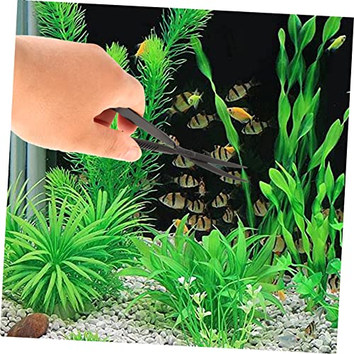 KESYOO 2pcs Household Aquascaping Scissor Tool Spring Scissors for Fish Tank Plant Trimming Aquatic Plant Scissors for Aquarium Maintenance and Pruning