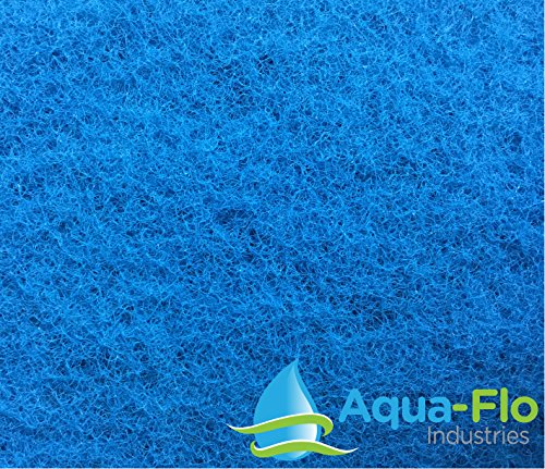 Aqua Flo 12"x 12"x 1" Rigid Pond Filter Media, 4 Pads (4 Square Feet)