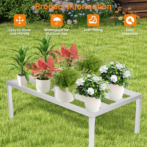 Aluminum Dunnage Rack, Storage in Restaurant, Versatile for Industrial, Commercial & Home Storage Dunnage,Dry Brine Rack 12"x20"x36" - size: 36 IN
