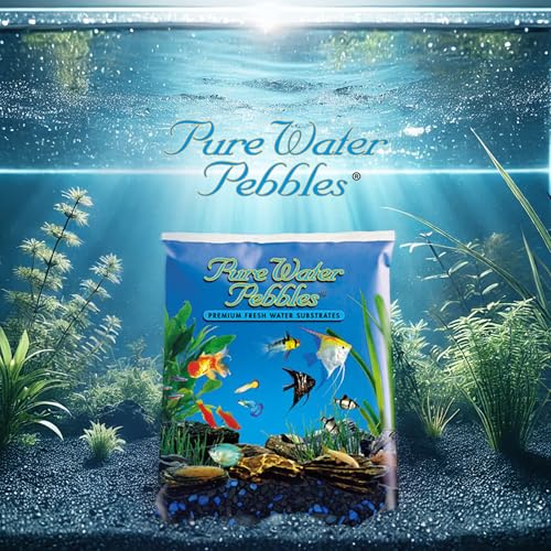 Midnight Glo Aquarium Gravel - 5 lbs - Non-Toxic, Colorfast, Vibrant Substrate for Aquariums, Terrariums, Ponds & Crafts - color: Midnight Glo, size: 5 lb (Pack of 1)