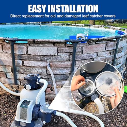 XT SF15110 Pool Leaf Trap Cover Lid with O-Ring Sand Filter Compatible with SF80110-1, 26361EH 26361W, 26337EH 28645EG