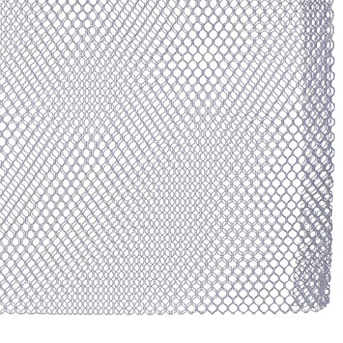 Large Filter Media Bags,Aquarium Mesh Bags with Plastic Zipper,White Net Bags for Bio Balls, Ammonia Remover 17.8" by 13.5" (4pcs)
