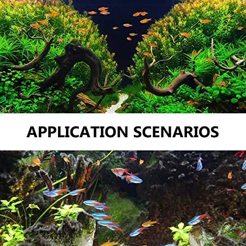 TEHAUX 3D Background Board for Reptile Tank Turtle Tank Background Plate Multi-Purpose Decor for Home Office