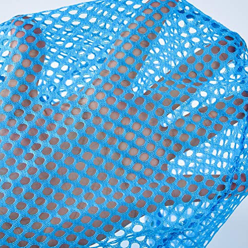 Coopay 2 Pieces Butterflies Fishing Net Catching Bug Floating Bait Beach Nets for Outdoor Playing - color: Blue + Orange