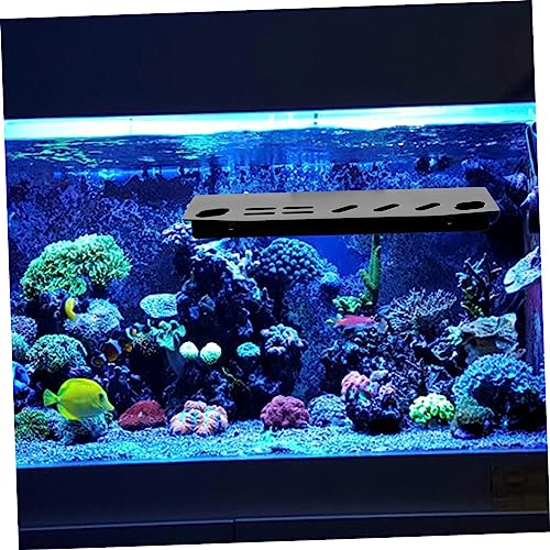 Yardwe Aquarium Tool Holder Organizer for Maintenance Scissors and Tweezers Storage -Mounted Fish Tank Accessories and Convenient Cleaning