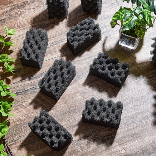20 Pcs Foam Filters Media Pads Compatible with Fluval 304/305/ 306/404/ 405/406 Foam Filter Media Replacements Sponges for Aquarium Canister Accessories