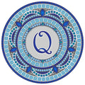 Custom Monogram Design Pool Mat, Decorative Pool Emblem, Choose Leter and Size, Easy to Install and Remove - size: 29" in Diameter, style: Letter "Q"
