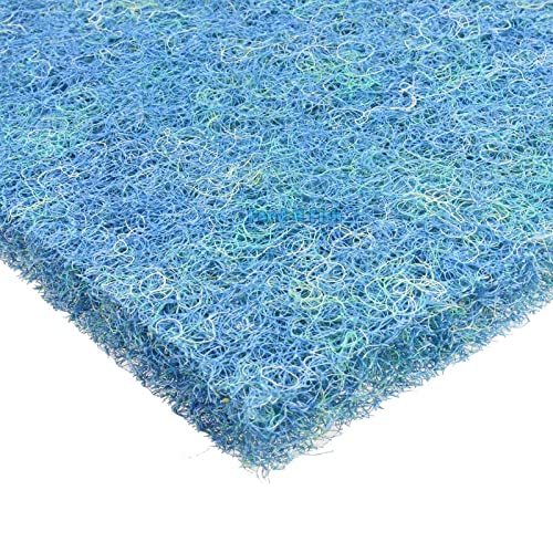 ViaAqua Extra Thick Japanese Filter Mat Aquarium Koi Pond Media Pad Custom Fit Sizes (20" x20" x1.75", Japan Mat) - size: 20" x20" x1.75"