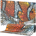 Flipper Luxurious Waterproof Aquarium Mat, Ideal for Fish Tank Cleaning, Anti-Slip Door Mat with Custom Art, Computer Mat, and Desktop Mat - Long Lasting and Durable - color: Clownfish