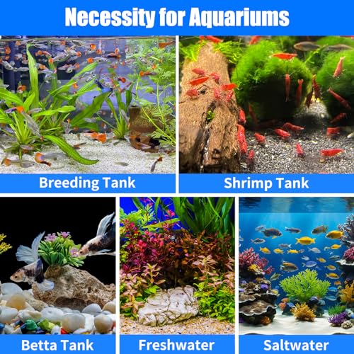 AQUANEAT 12-Pack Pre-Filter Sponge for Aquarium Shrimp Fry Fish Tank Filter 0.8 Inch Intake, Replacement Foam Cover - size: 1.8"D X 3.2"H, 0.8"