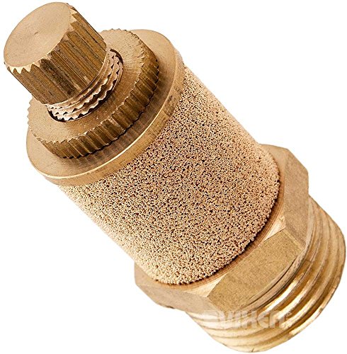 Vixen Air 1/2" NPT Dump/Slowdown/Silencer Flow Control Valve For Suspension VXA4012