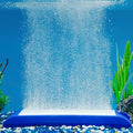 Pawfly Aquarium Air Stone, 11" Nano Air Bubble Curtain Wall, Self-Sinking Design Aquarium Bubbler Decorations for Freshwater Saltwater, Oxygen Bubble Diffuser for Pond & Hydroponics, Blue