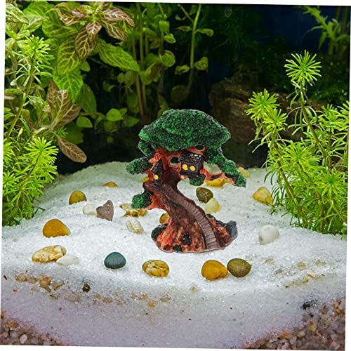 Toddmomy Miniature Ornament for Fish Tank Realistic Landscaping Decor Simulated Aquatic Environment for Aquarium and Microlandscape Design