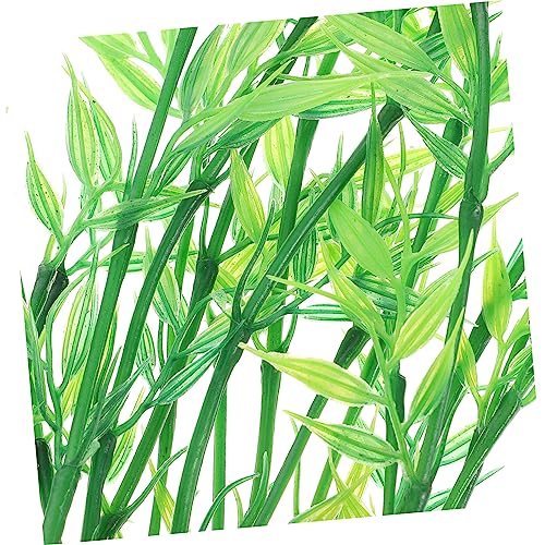 UPKOCH 2Pcs Compact Decorative Aquarium Plant Realistic Fake Plant for Desktop Aquarium Decor for Fish Tank Landscaping Durable Design Creates Unique Artistic