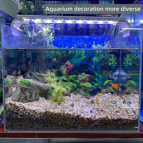 Betta Fish Hideout Cave Aquarium Rock Decor for Small Tank – 5.5 x 2.9 x 2.9 Inches Shelter for Betta Fish Guppies Shrimp with Natural Stone Look Lightweight Resin