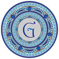 Custom Monogram Design Pool Mat, Decorative Pool Emblem, Choose Leter and Size, Easy to Install and Remove - size: 29" in Diameter, style: Letter "G"
