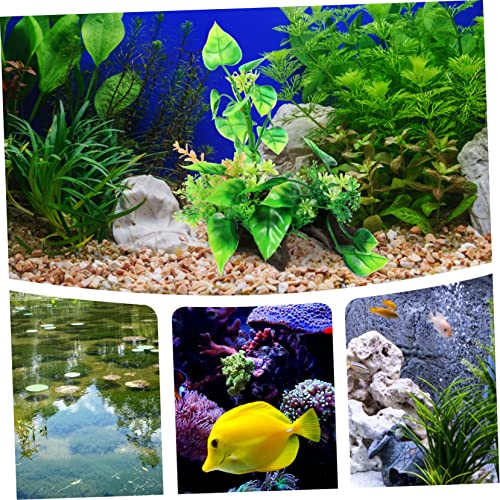 SUPVOX Desktop Aquarium Grass Decorative Plant Compact Fish Tank Grass Artificial Aquarium Decor for Fish Tank Landscaping for