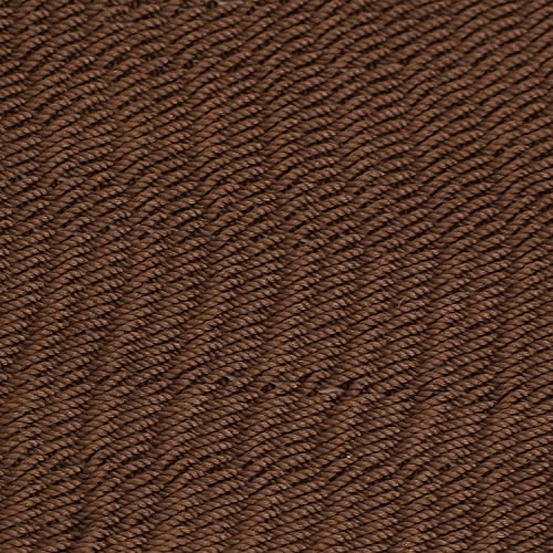 Sunnydaze Soft-Spun Polyester Rope Double Hammock for Outside - 600-Pound Weight Capacity Extra Large Hammock - Mocha - color: Mocha