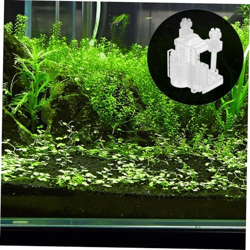 Mikikit Sturdy Water Hose Holder Durable Water Pipe Clamp for Fish Tank Hose Fixator Easy Installation and Removal for Aquarium Supply and Equipment Fixation
