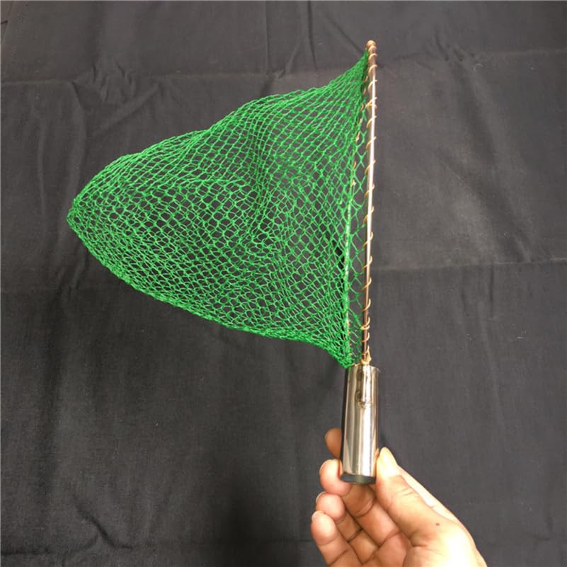 Abaodam Durable 9.84 Inch Fishing Net Head Lightweight Replacement Mesh for River Lake Stream Fishing Landing Net and Fish Catching