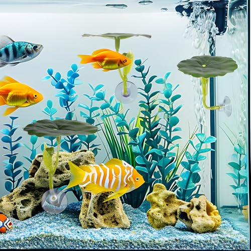 3Pcs Betta Leaf Hammock, Betta Fish Bed Leaf Hammock, Betta Tank Decor, Simulates Natural Habitat, Comfortable and Practical Resting Spot
