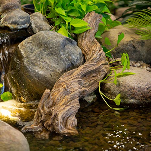 Aquascape Faux Driftwood Decorative Accent for Pond, Landscape, and Garden, 35 inch | 78277 - size: 35-inch