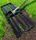 Gardease Lawn Leveling Rake 30 Inch x 10 Inch – Heavy Duty Lawn Leveler & Yard Leveling Rake – Steel Lawn Level Rake & Leveling Tool for Soil, Sand & Top Dressing