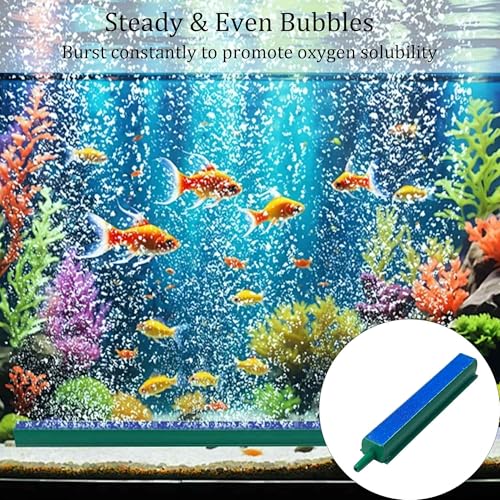 4PCS 4 Inch Aquarium Air Stone Bar, Fish Tank Bubble Diffuser Oxygen Release Bar for Air Pumps, Hydroponic Systems and Ponds - size: 4 Inch