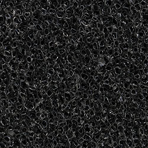AFA Aquarium Filter Media Sponge Pad, Fish Tank Bio Open Cell Coarse Foam Block Foam Pre Filter Sponge Material (12" x 72" x 1" 25ppi)