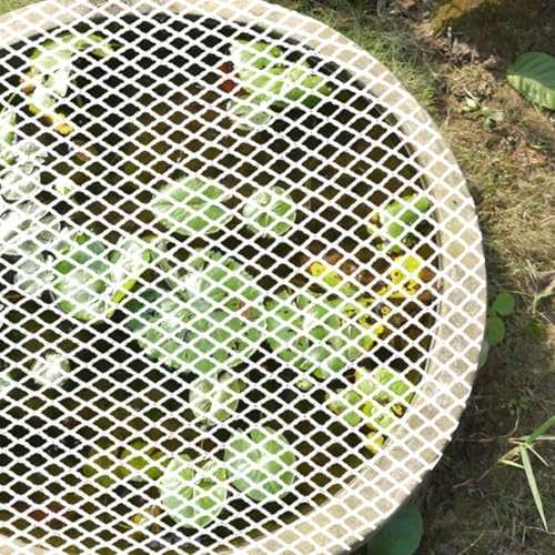 KESYOO Aquarium Escape Proof Net Cover 17.7X11.8In Fish Tank Protective Mesh Lid for Outdoor Ponds and Aquariums Durable Anti-Jumping Fish Tank Net Safety Cover