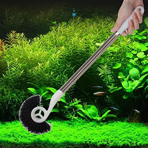 Fish Tank Cleaning Brush - Aquarium Fish Tank Cleaning Brush - Reusable Algae Scrapers Cleaner Tools, Cleaning Aquarium Brushes for Cleaning Glass - color: Brush Head