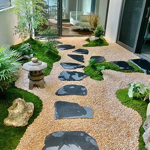 YISZM 10LB Succulent and Cactus Gravel Pebbles, 1/5 Inch Natural Decorative Polished Stones, River Rocks for Plants, Vases, Aquariums, Terrarium and Outdoor Gardening,Peach - color: Peach, size: 10 Pounds