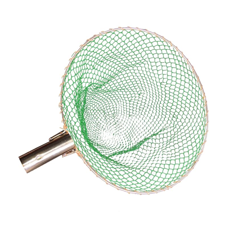 Abaodam Durable 9.84 Inch Fishing Net Head Lightweight Replacement Mesh for River Lake Stream Fishing Landing Net and Fish Catching