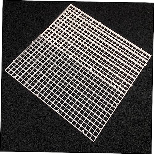 BESPORTBLE 6pcs Aquarium Isolation Panel Practical Lattice Plate for Fish Tank Easy Install Divider Suitable for Breeding and Separation White Aquarium Supplies
