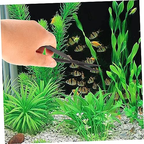 BESPORTBLE Aquatic Plant Scissors for Easy Trimming Spring-Action Tool for Aquarium Maintenance and Aquascaping for Underwater Plant Care