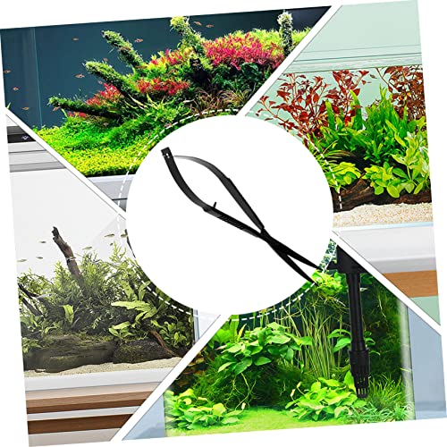 Aquarium Trimming Scissors Aquascaping Tool for Easy Plant Care Fish Tanks Curved Design for Precision Trimming and Pruning of Aquatic Plants