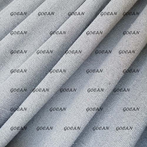 GOCAN Brazilian Double Hammock 2 Person Extra Large 330X150cm Load Capacity 600Pound Canvas Cotton Hammock for Patio Porch Garden Backyard Lounging Outdoor and Indoor XXL(Grey) - color: Grey